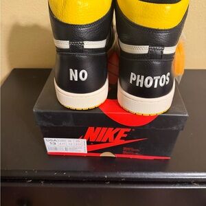 Jordan 1 Retro High Not for Resale Varsity Maize